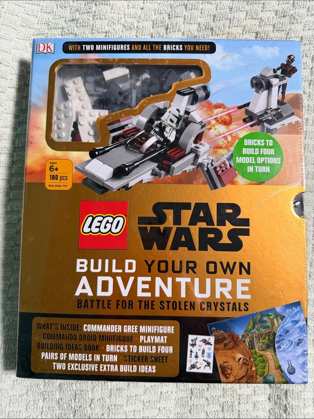 Lego Star Wars Build Your Own Adventure - White, Black, Gold - Picture 1 of 2